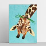 Placa Decorativa Girafa 2 30X40Cm - Artplex