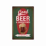 Placa Decorativa - Good Beer Sandwich - cod. 5067 - Cia. laser