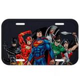 Placa Decorativa Liga da Justiça FD Black - Geek10