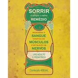Placa Decorativa Litoarte DHPM-278 24x19cm Sorrir é Sempre o Melhor Remédio