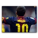 Placa Decorativa MDF Ambientes 20 cm x 30 cm - Messi Barcelona (BD11) - Skin t18