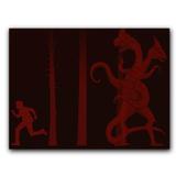 Placa Decorativa MDF Ambientes 20 cm x 30 cm - Stranger Things (BD12) - Skin t18