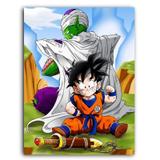 Placa Decorativa MDF Ambientes 30 cm x 20 cm - Dragon Ball Z Super Gohan Piccolo (BD62) - Bd net collections