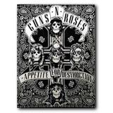 Placa Decorativa MDF Ambientes 30 cm x 20 cm - Guns n Roses (BD01) - Skin t18
