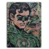 Placa Decorativa MDF Ambientes 30 cm x 20 cm - Lanterna Verde DC Comics (BD63) - Bd net collections