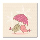 Placa Decorativa - Pássaros - Infantil - 1008plmk - Allodi