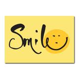 Placa Decorativa - Smile - 1931plmk - Allodi