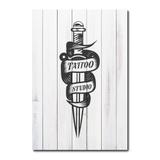 Placa Decorativa - Tatuagem - 1911plmk - Allodi