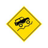 Placa Jeep Lateral - All classics