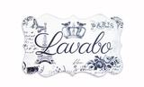 Placa Lavabo Paris G - Tecnolaser