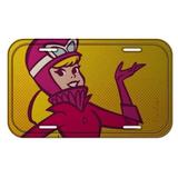 Placa Metal Decorativa Penelope Charmosa - Hanna Barbera