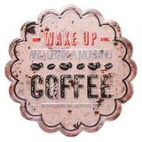 Placa Nuvem Coffee - 30cm x 30cm x 1cm - Trevisan Concept