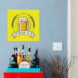 Placa Quadrada em PSAI Boteco - 0,20 x 0,20 - Premium Beer - Duhelu