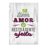 Placa Quadro Decorativo 20x29 MDF 3mm Tara - Estúdio 87 - Design up living