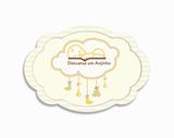 Placa Shhh Anjinho - Tecnolaser