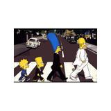 Placa Simpsons Abbey Road - All classics