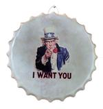Placa Tampa de Garrafa Decorativa Ø40cm - Kit kot