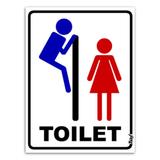 Placa Toilet Voyeur - Geek10