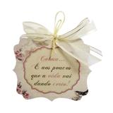 Placa Vida Dando Certo - Tecnolaser
