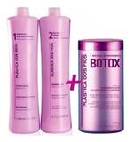 Plastica Dos Fios Kit Escova Progressiva + Botox Control 1 Kg