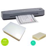Plastificadora A4 E A3 Aurora + 100 Polaseal A4 E 100 Rg