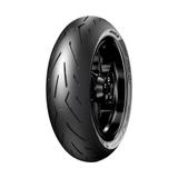 Pneu de Moto Pirelli Aro 17 Diablo Rosso Corsa II 120/70R17 58W Traseiro TL
