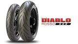 Pneu Pirelli Diablo 180/55-17 3 Rosso