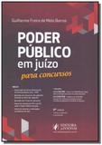 Poder publico em juizo para concursos - 09ed/19 - Juspodivm