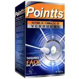 Pointts Anti Verruga com 80ml + 12 Aplicadores de Esponja - Genomma