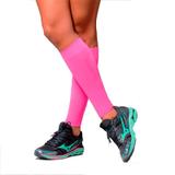Polaina Esportiva de Compressão Pulse Road Sigvaris Cor Pink Neon