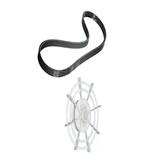 Polia Motor + Correia Lavadora Tanquinho Mueller Super Pop Original