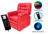 Poltrona Massageadora Reclinável com Energia Bioquântinca E Cromoterapia. - Master confort