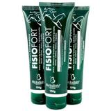 Pomada Massageadora Muscular Fisiofort 3 Unidade 150g - Bio instinto