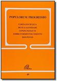 POPULORUM PROGRESSIO - 13a EDICAO - Paulinas