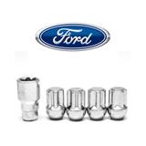 Porcas Anti Furto Cromada Ford Fiesta ká Focus EcoSport