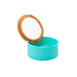 Porta acessórios para banheiro de banco verde Soft Coisas e Coisinhas