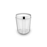 Porta Algodão Atria Ø 10 x 13 cm Cristal - Brinox