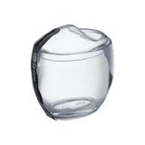 Porta Algodão com Tampa Spoom Cristal - Coza