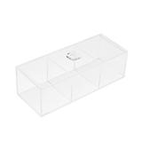 Porta algodão e cotonetes - Acrihome design em acrílicos