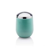 Porta algodão para bancada menta Cromo Belly OU