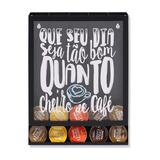 Porta Cápsulas Dolce Gusto Três Corações Cheiro de Café - Geguton