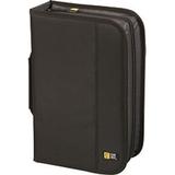 Porta Cds - Case Logic para 92 CD's - CDW-92 BLK Nylon CD Wallet-Holds 92 or 46 W/Notes