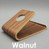 Porta celular de mesa de madeira Walnut wood - Underbrade