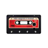 Porta Chave Fita Cassete Mdf com 04 Ganchos - DRossi