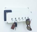 Porta chaves 2.0 para decoração com kit de instalação fred planejados