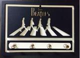 Porta Chaves Beatles 2 Em Mdf Tamanho 19 X 13,5 Cm - Mundo do militar