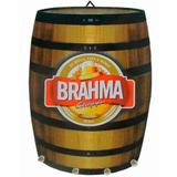 Porta chaves - guardanapos - mod. barril - brahma chopp - Retrofenna