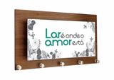 Porta Chaves Lar é onde - Tecnolaser