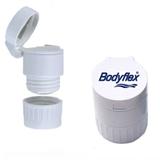 Porta Comprimidos Branco 3 em 1 - Bodyflex - Trading solucao internacional ltda-me