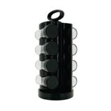 Porta Condimentos 8 Potes Plástico Com Base Giratória Mimo - Not defined